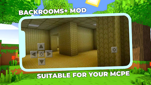Android application Backrooms Mod for Minecraft PE screenshort