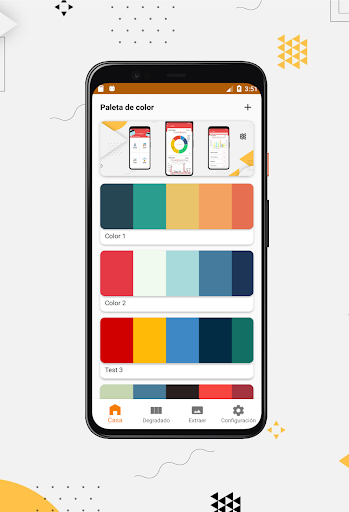 Vista previa de la aplicación