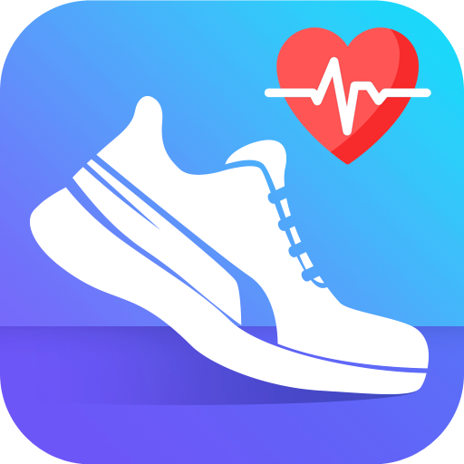 Step Tracker and pedometer icon