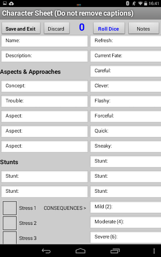 FAE Character Sheet Paid