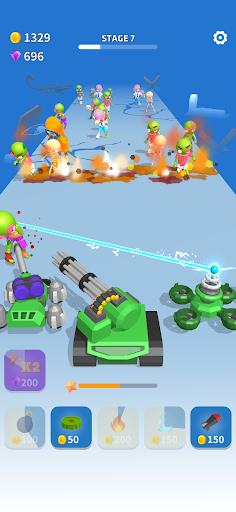 Tank vs Zombies Screen 2