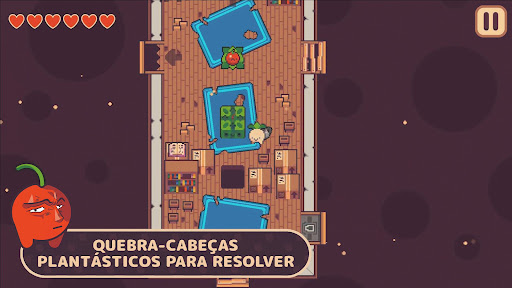 Visualização do aplicativo