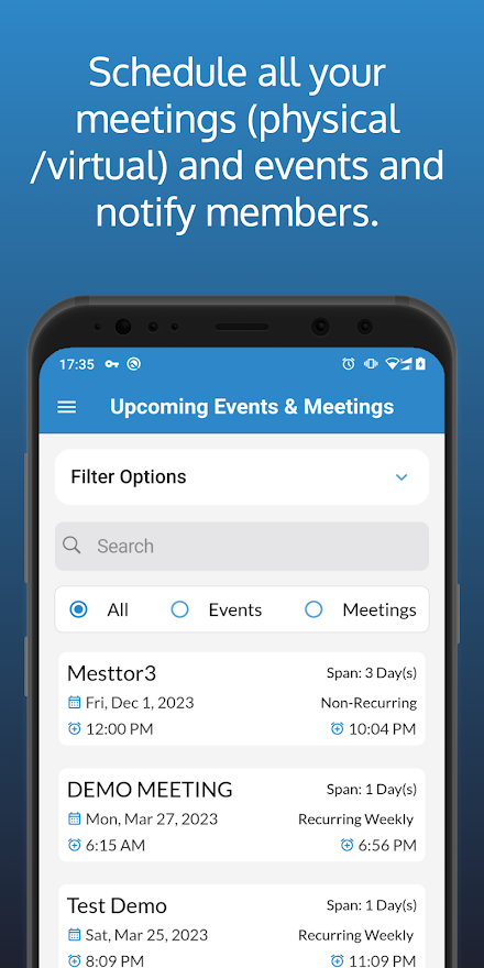 UNAAPP Screen 2