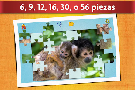 Screenshot 13 Juego Puzzle Crías Animales android