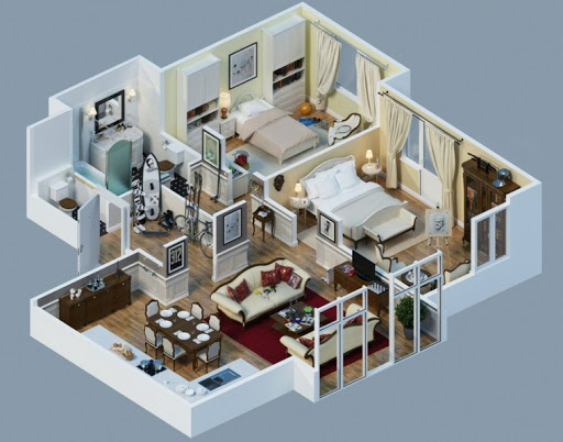 3D House Design Screen 3