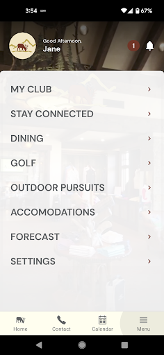 Cornerstone Club Screen 2