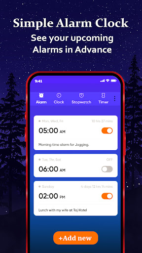 Alarm clock for deep sleepers Screen 2