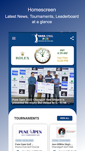 Android application PGTI screenshort