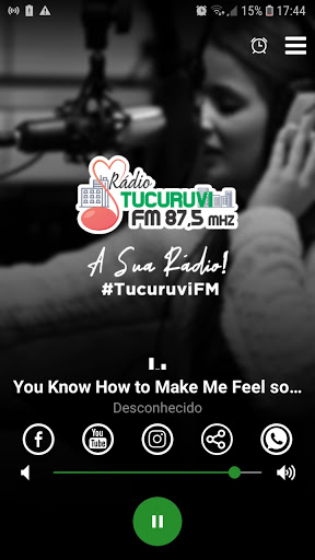 Android application Tucuruvi FM 87.5 screenshort