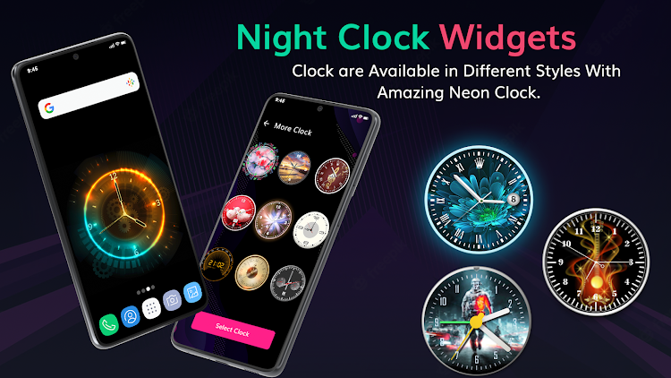 Night Clock Widget - 1.2 - (Android)