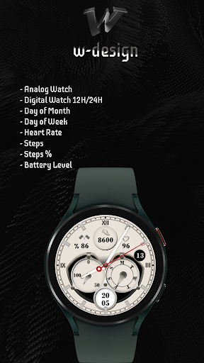 W-Design WOS083 - Watch Face Screen 2