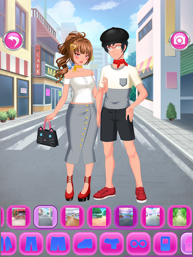 Anime Couples Dress Up Game 1.0.9 screenshots 21