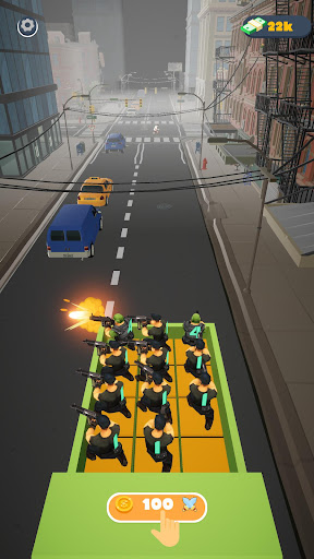 Android application Merge Squad Z screenshort