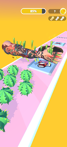 Tattoo Roll 3D Screen 2