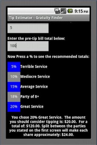 EZ-Tipper Screen 2