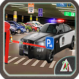 Police Car Parking Multistorey icon
