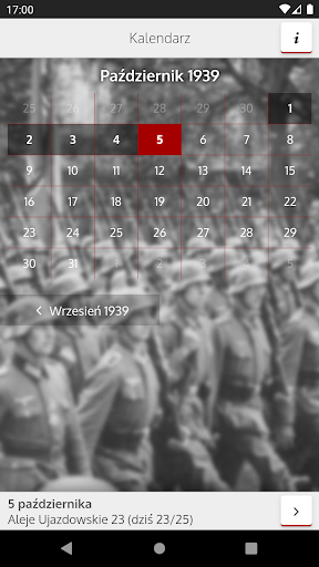 Android application e-kartka 1939 screenshort