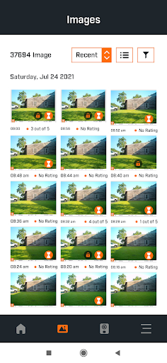 Screenshot of Bushnell Trail Cameras