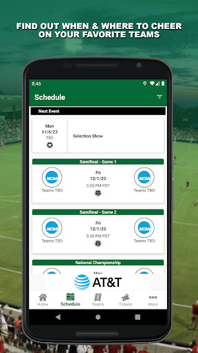 NCAA Womens College Cup Screen 2