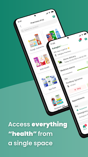 Android application Gallagher Pharmacy screenshort