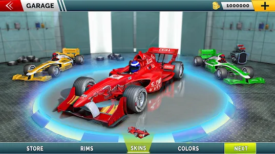 Formula Car Racing Stunts Game