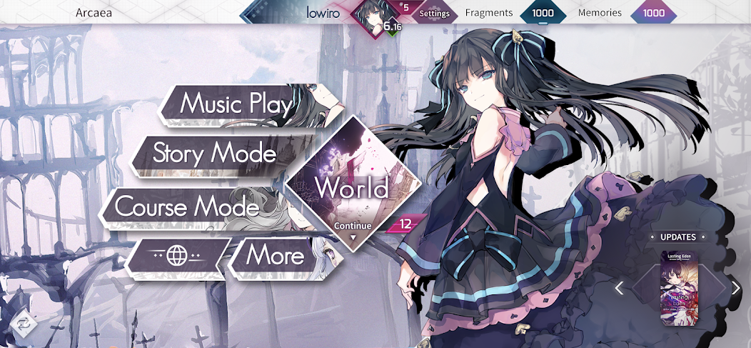 Arcaea - New Dimension Rhythm Game 5.5.0 APK + Мод (Unlimited money) за Android