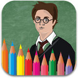 Colouring Book Harry Potter icon