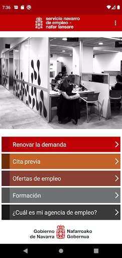 Android application SNE-NL screenshort