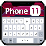 Cover Image of 下载 Black Phone 11 Keyboard Theme 1.0 APK