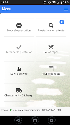 Android application Art & Décoration des Parcs et screenshort