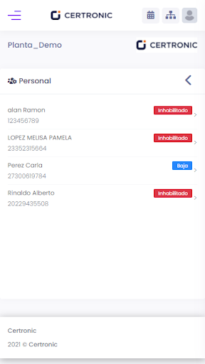 Certronic.io Screen 2