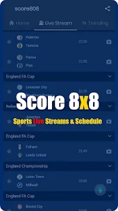 Score8O8 - Live Football App.