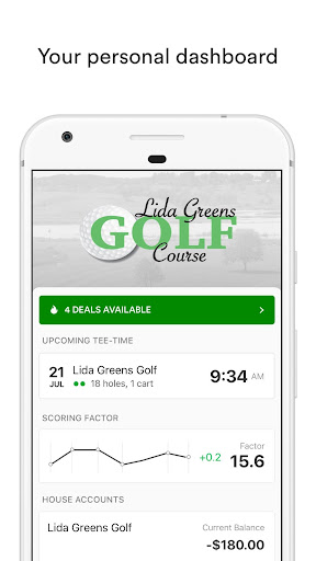 Lida Greens Golf Screen 2