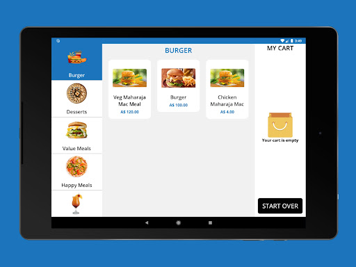MiQ Foodkiosk Screen 3