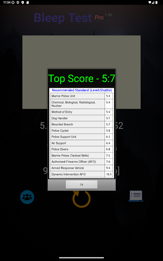 Bleep Test Pro - UK Police screenshot 11