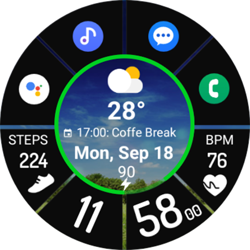 Digital Weather Circle NTV566 logo