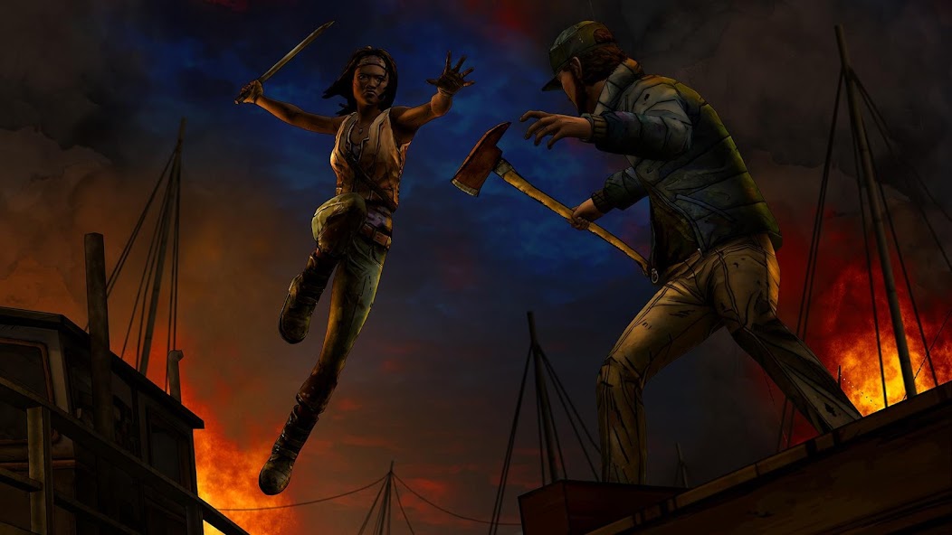 The Walking Dead: Michonne 1.13 APK + Mod (Tidak terkunci / Tanpa iklan) untuk android