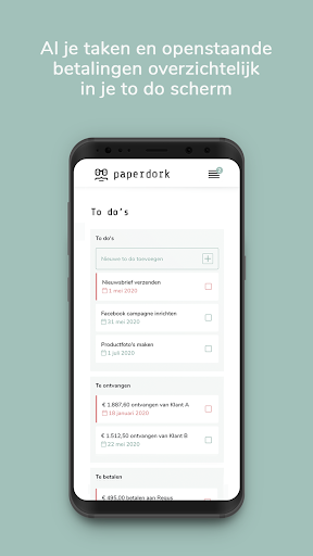 Paperdork | ZZP boekhouding Screen 3