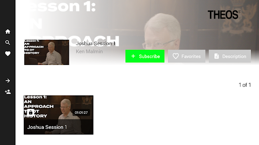 TheosU for Android TV Screen 3