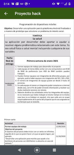 Notas escolares Screen 2