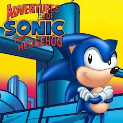 In Sonic the Hedgehog (2020,) Sonic strikes a pose from his