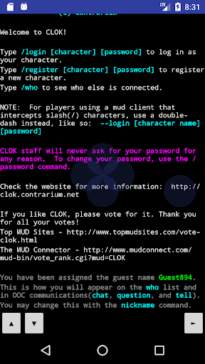bMUDclient Screenshot 3 - AppWisp.com