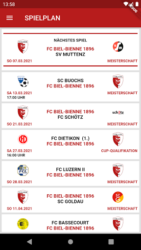 FC Biel-Bienne 1896 Screen 2