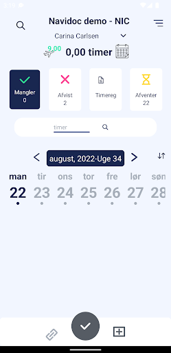 Navidoc-Time Screen 3