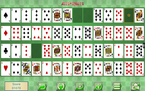 Aces + Spaces, card solitaireのおすすめ画像1