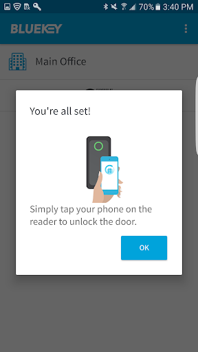 BlueKey by UniKey Screen 2