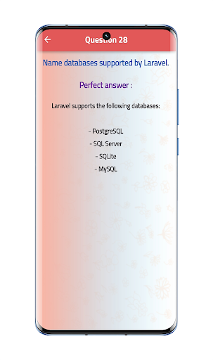 Laravel interview questions Screen 2