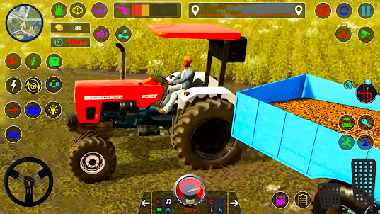 US Tractor Farming Games