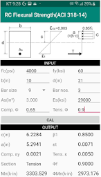 RC Flexural Strength(ACI 318-14)