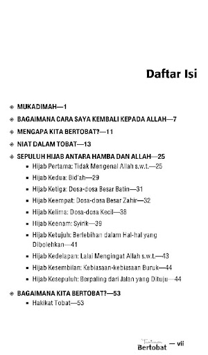 Tuntunan Bertobat By M. Husein Screen 2
